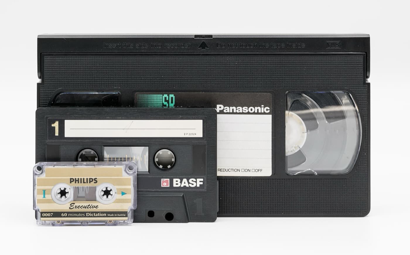 Magnetic tape — memory you could carry, copy, and hand to a friend.