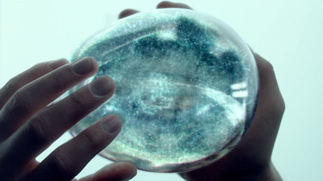 Ava's wetware — a mind you can hold. Ex Machina, 2014.